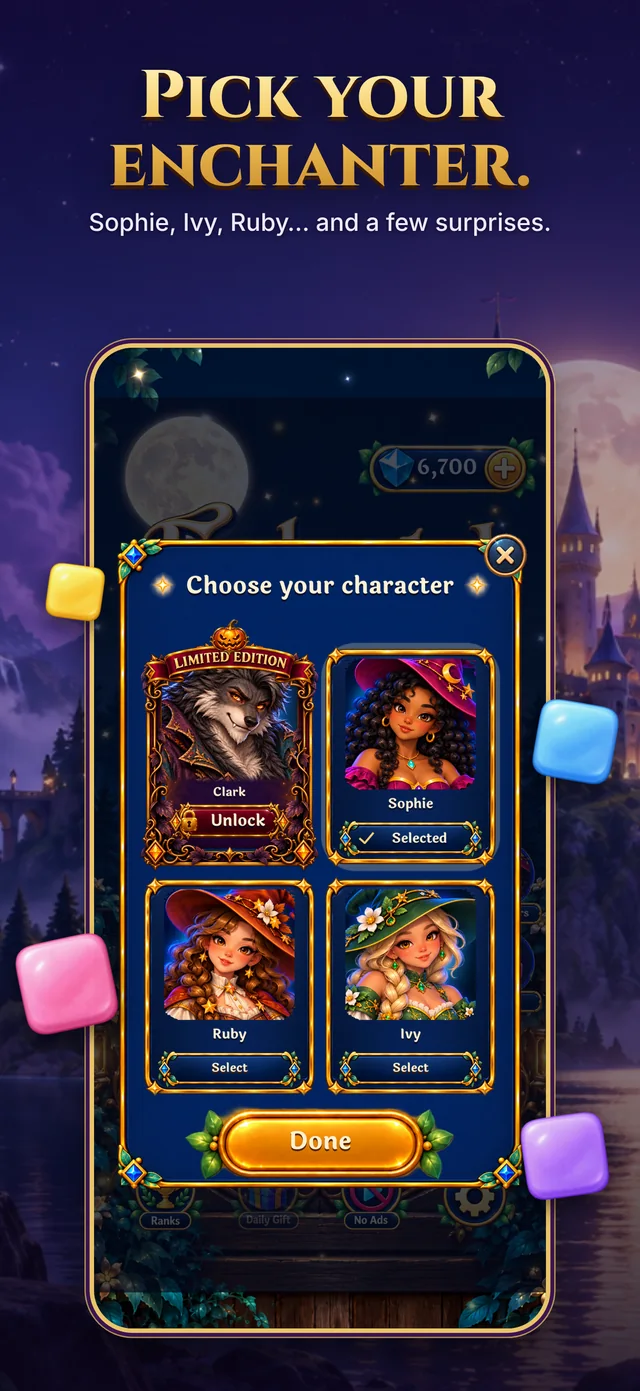 Pick your enchanter